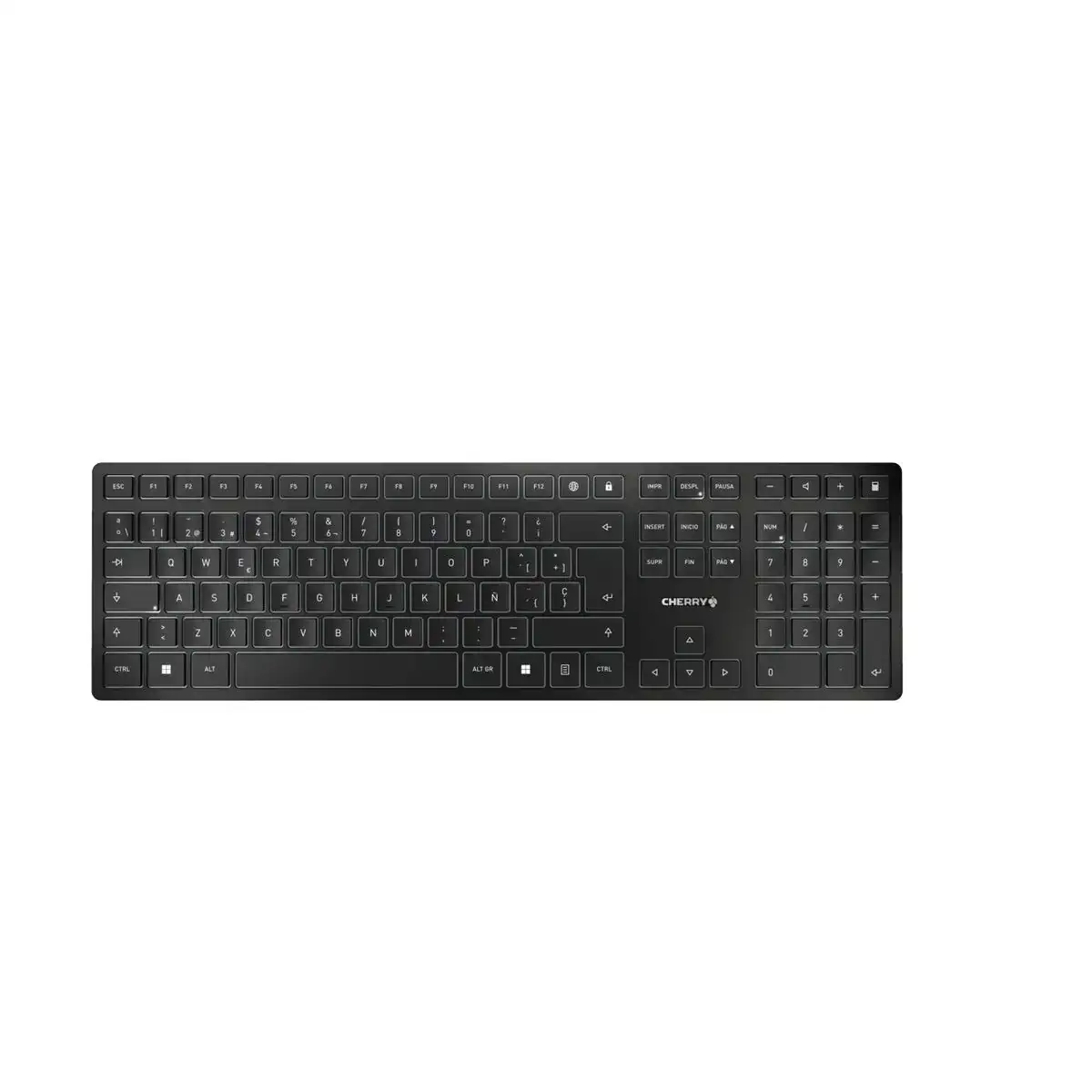 Clavier bluetooth cherry kw 9100 slim espagnol qwerty_9693. DIAYTAR COTE D'IVOIRE - Votre Destination pour un Shopping Éclairé. Parcourez notre boutique en ligne pour découvrir des produits de qualité qui embelliront votre quotidien.