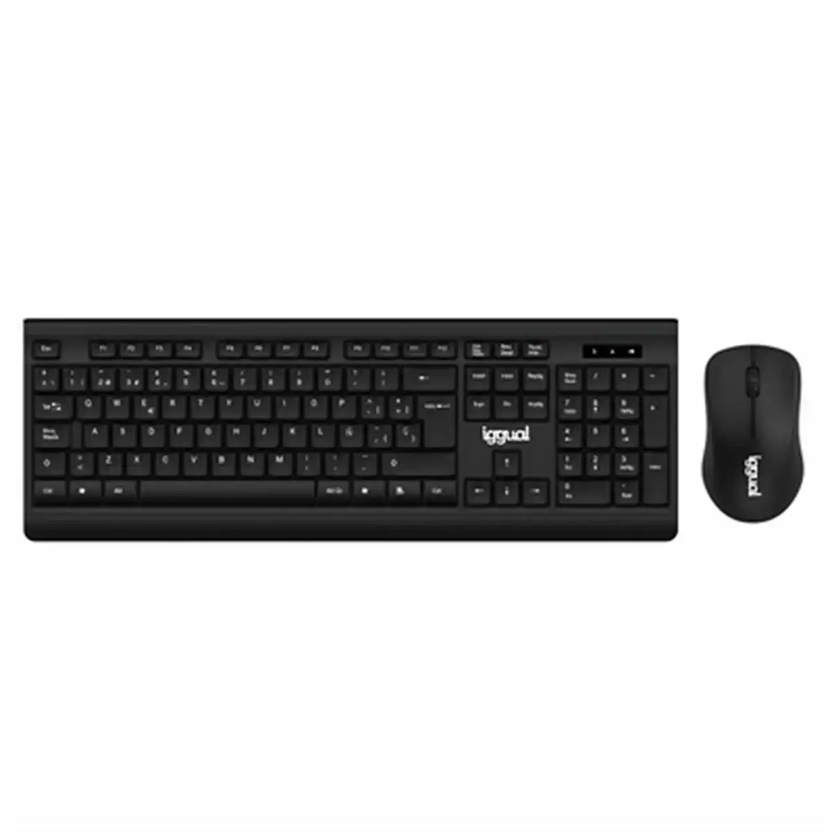 Clavier et souris iggual igg317600_9670. DIAYTAR COTE D'IVOIRE - Où Choisir Devient un Acte de Découverte. Découvrez notre gamme et choisissez des produits qui éveillent votre curiosité et élargissent vos horizons.