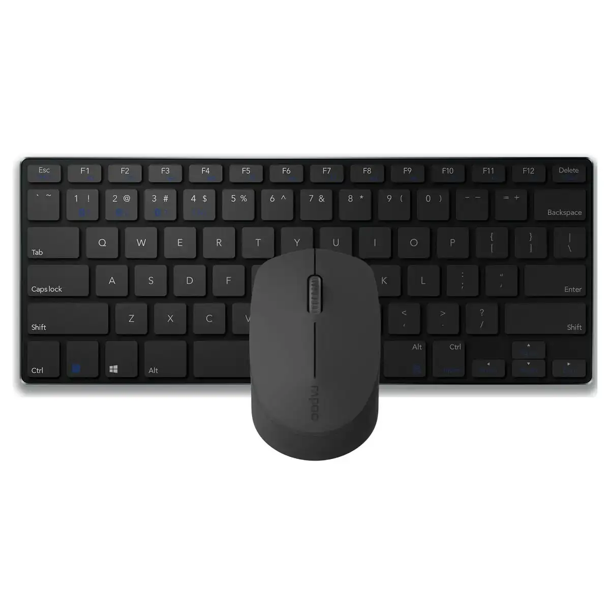 Clavier et souris sans fil rapoo 00192077 noir_7774. DIAYTAR COTE D'IVOIRE - L'Art de Vivre en Couleurs et en Styles. Parcourez notre sélection et trouvez des articles qui reflètent votre personnalité et votre goût pour la vie.