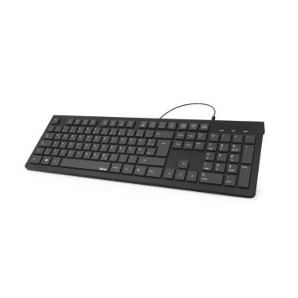 Clavier hama technics 69182681 noir_4282. DIAYTAR COTE D'IVOIRE - Votre Destination Shopping Inspirante. Explorez notre catalogue pour trouver des articles qui stimulent votre créativité et votre style de vie.