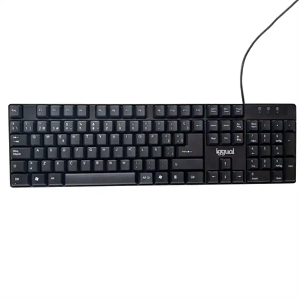 Clavier iggual ck frameless 105t noir_2709. DIAYTAR COTE D'IVOIRE - Votre Destination pour un Shopping Réfléchi. Découvrez notre gamme variée et choisissez des produits qui correspondent à vos valeurs et à votre style de vie.