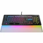 Clavier roccat noir azerty_5822. DIAYTAR COTE D'IVOIRE - Votre Destination pour un Shopping Éclairé. Parcourez notre boutique en ligne pour découvrir des produits de qualité qui embelliront votre quotidien.