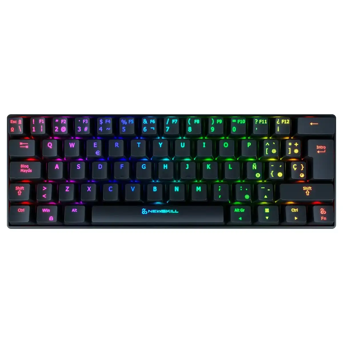 Clavier sans fil newskill pyros noir_8301. Bienvenue sur DIAYTAR COTE D'IVOIRE - Où Chaque Produit a son Charme. Explorez notre sélection minutieuse et trouvez des articles qui vous séduisent et vous inspirent.