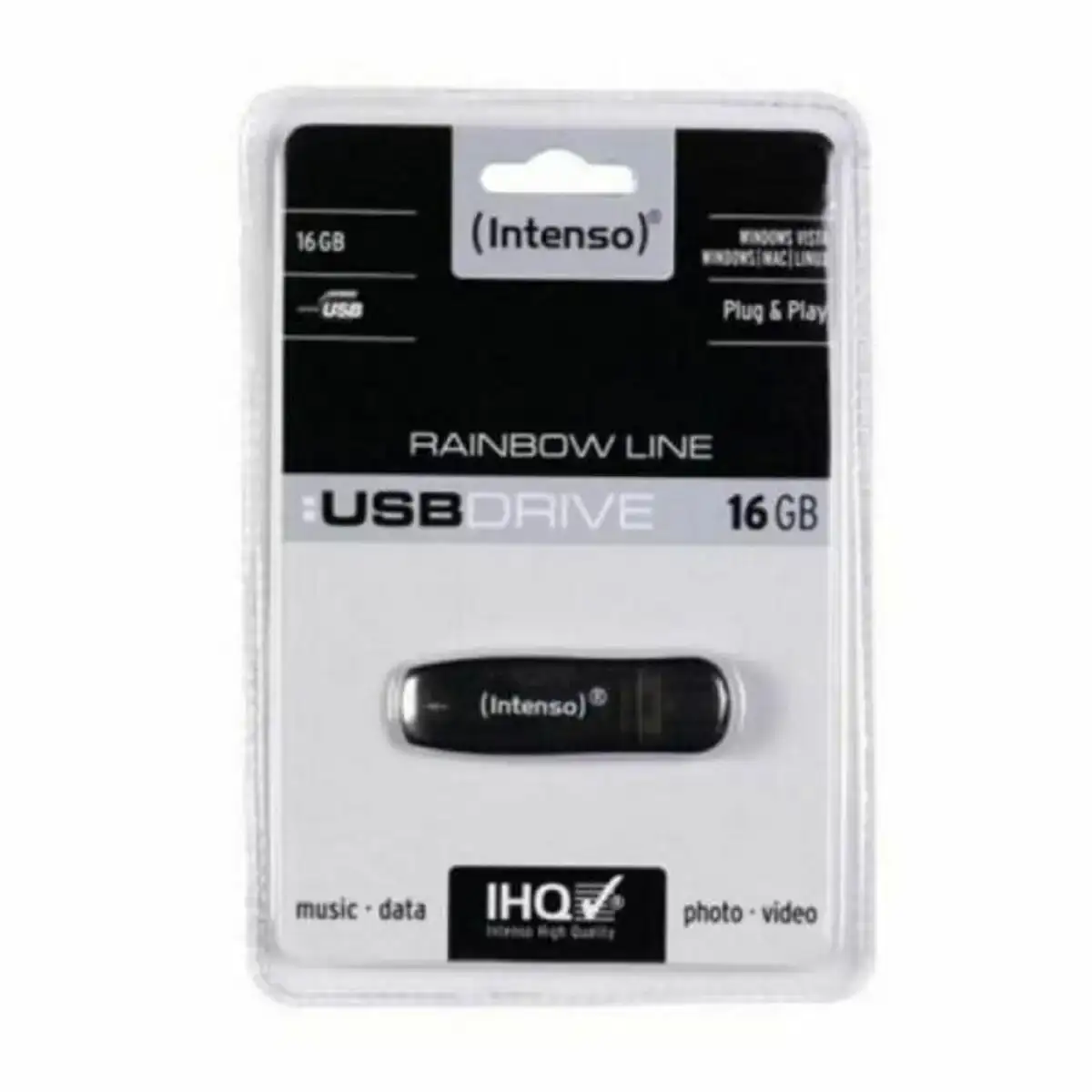 Cle usb intenso rainbow line 16 go noir cle usb 16 go_1503. DIAYTAR COTE D'IVOIRE - L'Art du Shopping Éclairé. Naviguez à travers notre plateforme intuitive et découvrez une variété d'articles soigneusement sélectionnés pour répondre à vos besoins et à vos envies.