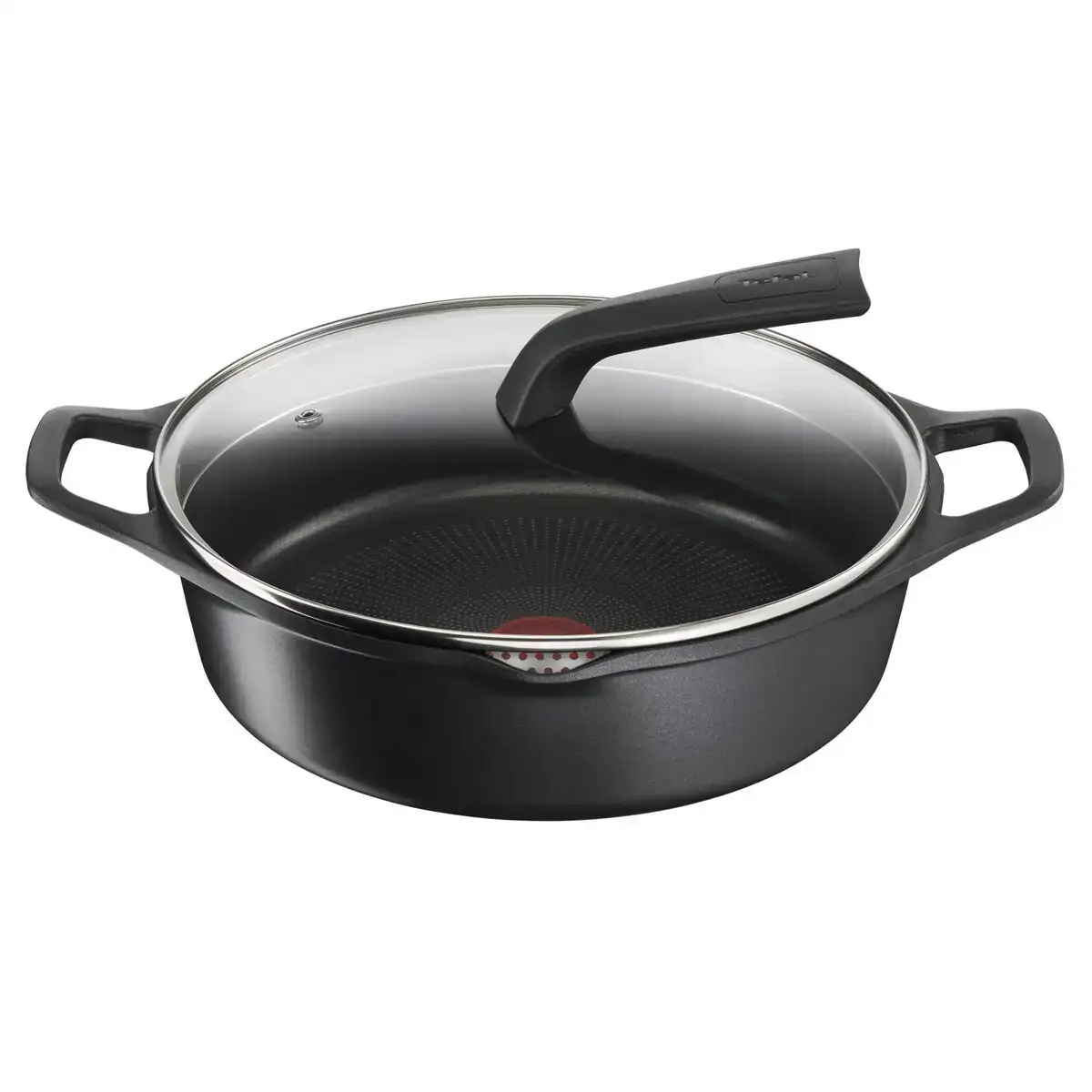 Cocotte avec couvercle tefal e2497244 noir ø 28 cm_1477. Bienvenue chez DIAYTAR COTE D'IVOIRE - Où Chaque Achat est un Geste d'Amour. Découvrez notre sélection minutieuse et choisissez des articles qui témoignent de votre passion.