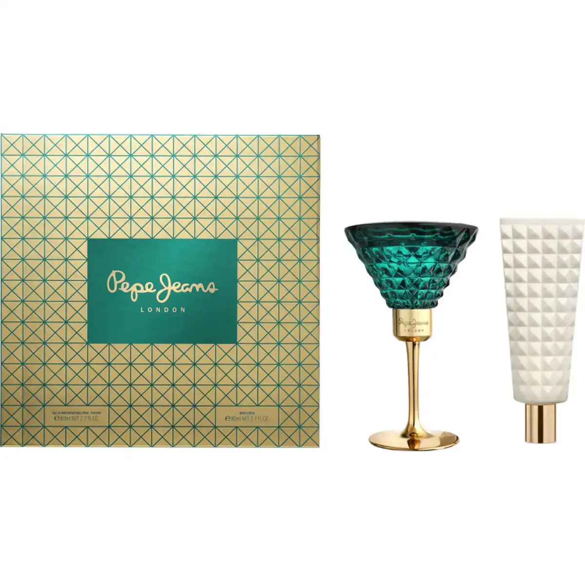 Coffret parfum femme pepe jeans celebrate for her 2 pie ces_9442. DIAYTAR COTE D'IVOIRE - Là où Choisir est un Acte d'Amour pour la Culture Côte d'Ivoireaise. Explorez notre gamme et choisissez des produits qui célèbrent la richesse de notre patrimoine.
