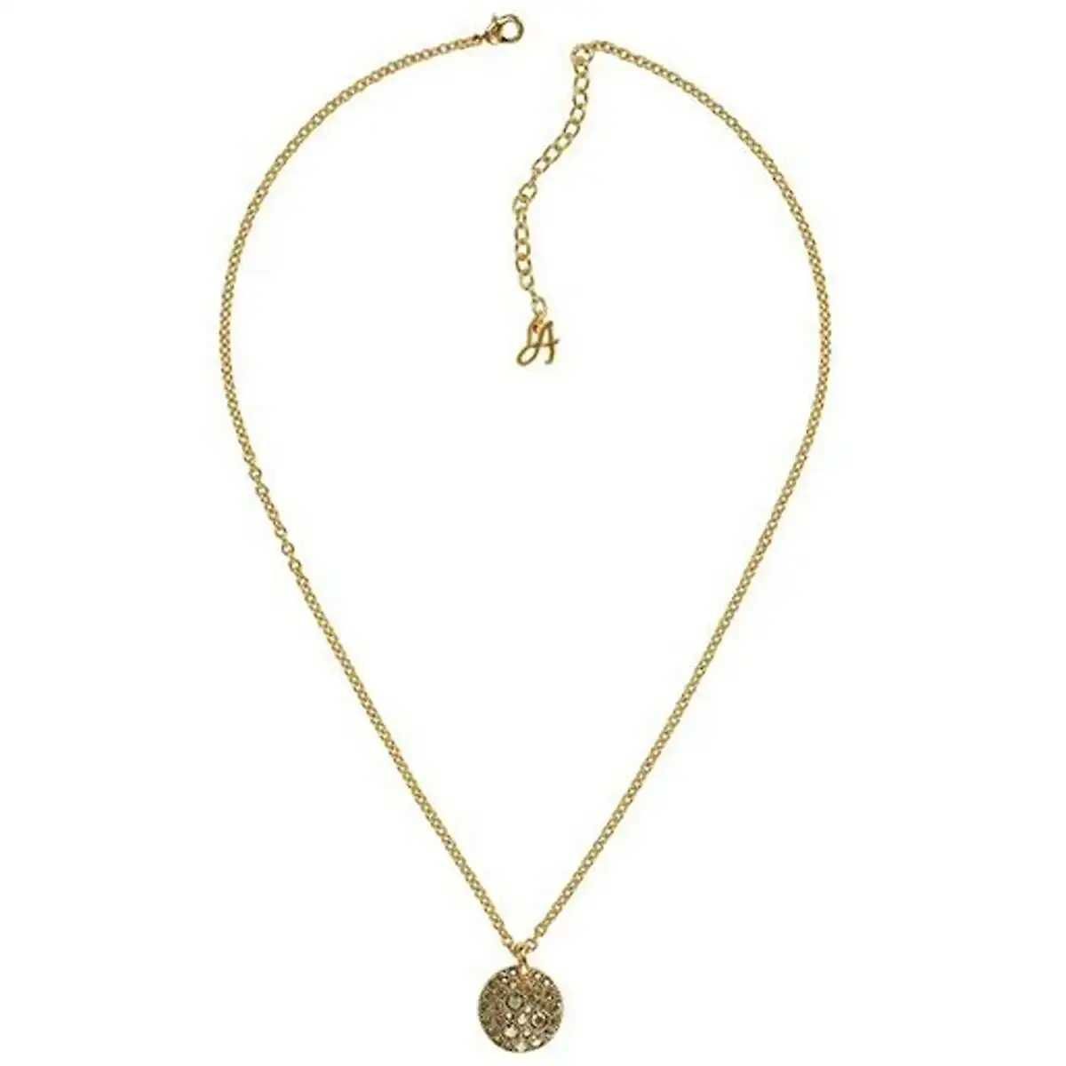 Collier femme adore dore 25 cm reconditionne a_5912. DIAYTAR COTE D'IVOIRE - L'Artisanat à Portée de Clic. Découvrez notre boutique en ligne pour trouver des produits uniques qui célèbrent la créativité et l'artisanat sénégalais.