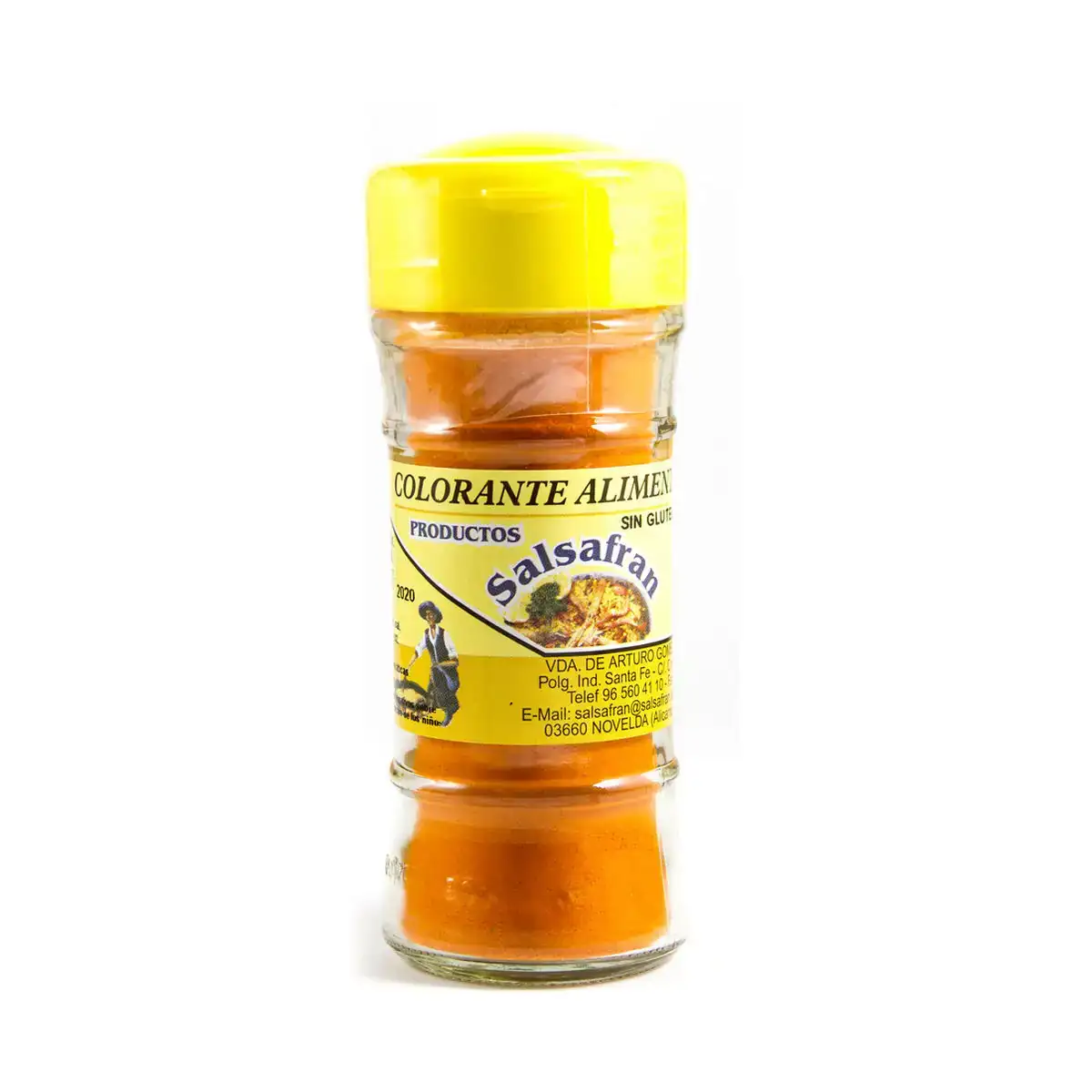Colorant alimentaire salsafran 55 g_9725. Entrez dans l'Univers de DIAYTAR COTE D'IVOIRE - Où l'Élégance et la Variété se Rencontrent. Parcourez notre catalogue pour dénicher des articles qui ajoutent une touche d'élégance à votre vie.