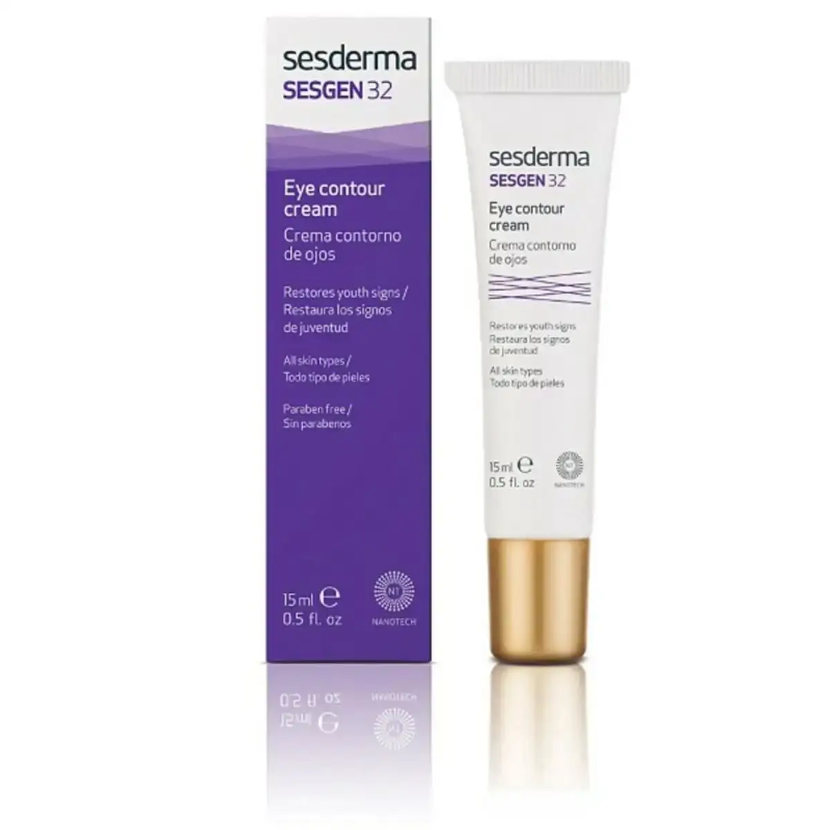 Contour des yeux sesgen 32 sesderma 15 ml_2630. DIAYTAR COTE D'IVOIRE - Là où la Beauté Rencontre la Fonctionnalité. Parcourez notre sélection pour trouver des produits qui allient esthétique et praticité, pour un quotidien sublimé.