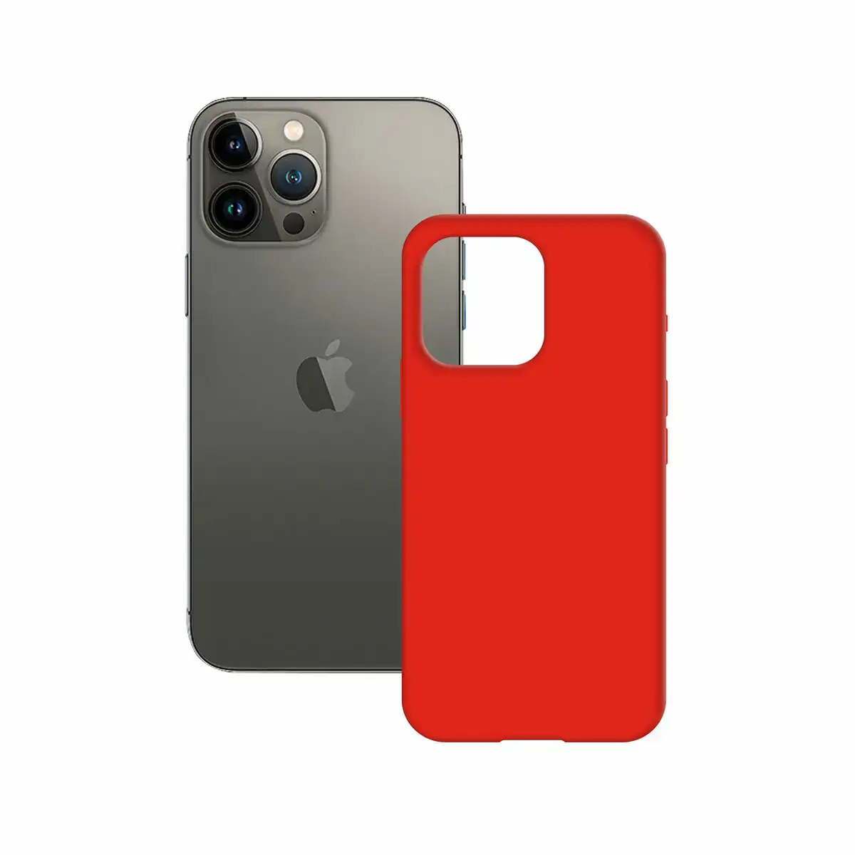 Coque mobile ksix iphone 14 plus rouge_7375. DIAYTAR COTE D'IVOIRE - Votre Escapade Shopping Virtuelle. Explorez notre boutique en ligne et dénichez des trésors qui évoquent la culture et le savoir-faire sénégalais, un clic à la fois.