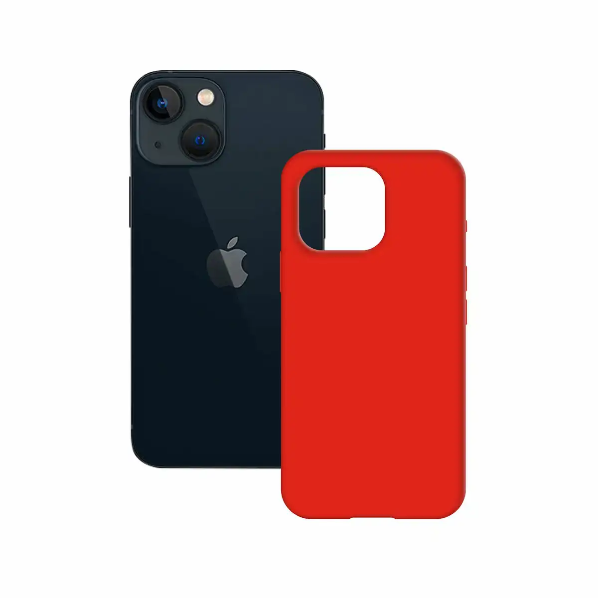 Coque mobile ksix iphone 14 rouge_6685. DIAYTAR COTE D'IVOIRE - Votre Source de Trésors Culturels. Naviguez à travers notre catalogue et trouvez des articles qui mettent en avant la richesse de la culture sénégalaise.
