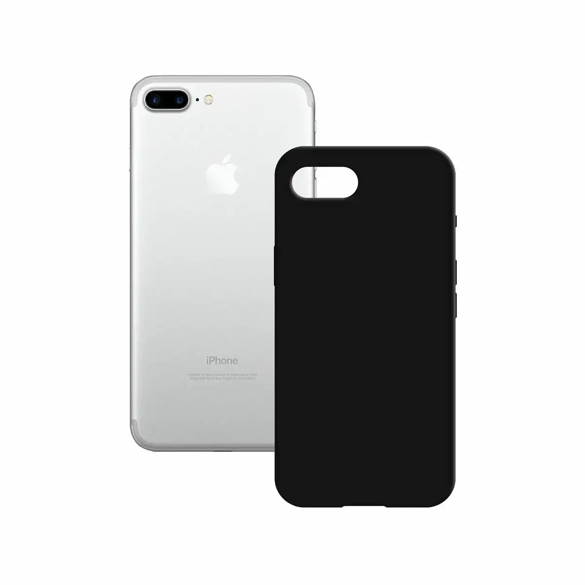 Coque mobile ksix iphone 7 plus 8 plus noir_2318. DIAYTAR COTE D'IVOIRE - Là où la Tradition Devient Tendance. Naviguez à travers notre boutique en ligne et choisissez des produits qui allient l'authenticité au contemporain.