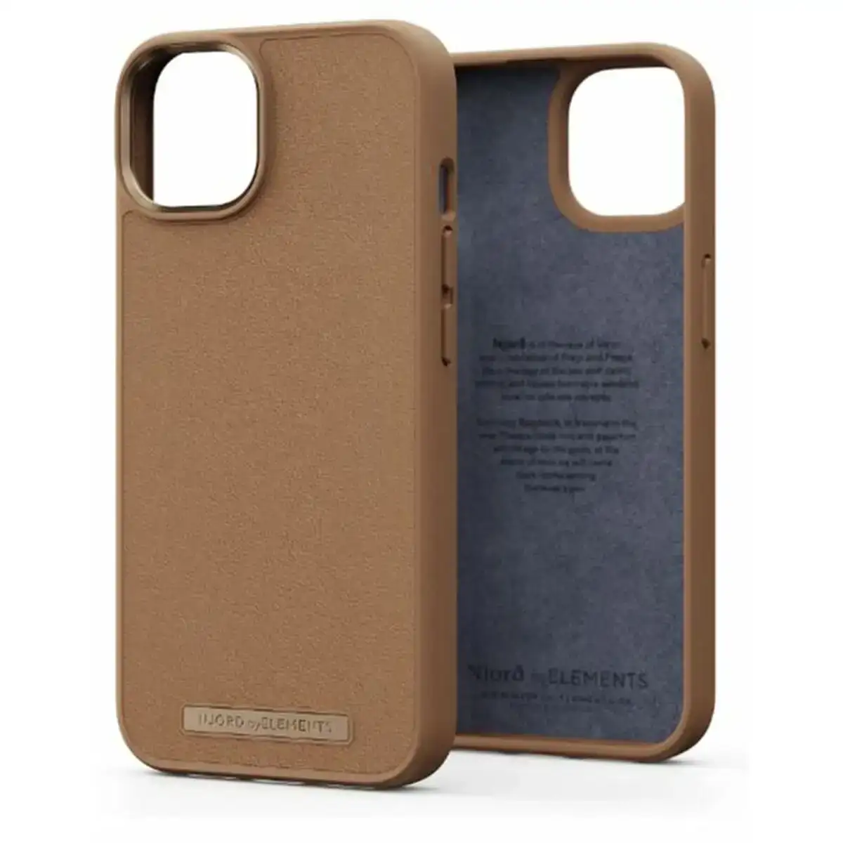 Coque mobile njord byelements iphone 14 marron_2759. DIAYTAR COTE D'IVOIRE - Votre Marché Virtuel au Côte d'Ivoire. Parcourez notre boutique en ligne pour trouver des trésors cachés, des articles indispensables du quotidien aux joyaux artistiques.