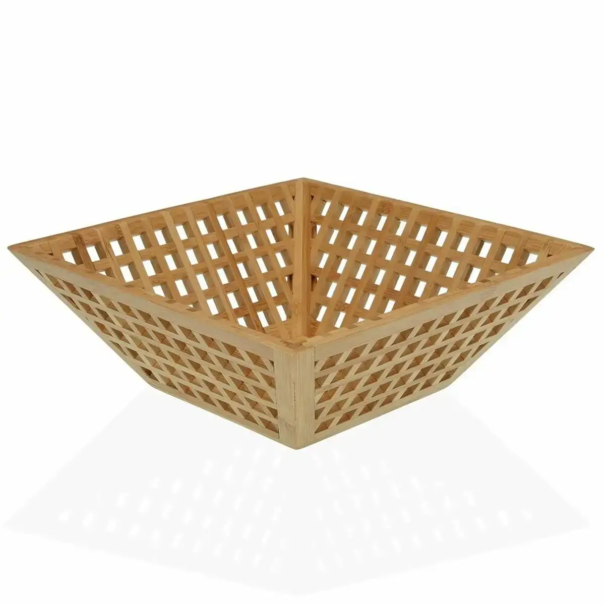 Corbeille a fruits versa bambou 28 x 9 8 x 28 cm_1952. DIAYTAR COTE D'IVOIRE - Où l'Élégance Rencontré l'Accessibilité. Parcourez notre catalogue et trouvez des produits qui apportent une touche de sophistication à votre vie quotidienne sans compromettre votre budget.