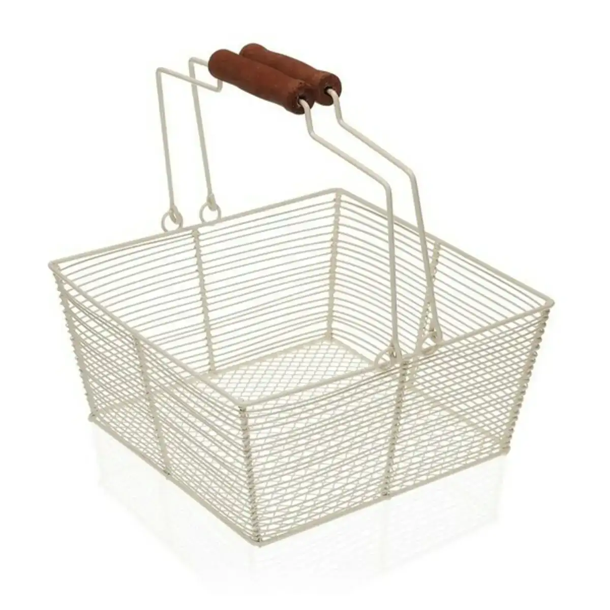 Corbeille a fruits versa blanc me tal bois acier 22 5 x 10 x 22 5 cm_1115. DIAYTAR COTE D'IVOIRE - L'Art de Vivre le Shopping Éthique. Parcourez notre gamme et choisissez des produits qui reflètent notre engagement envers des pratiques durables.