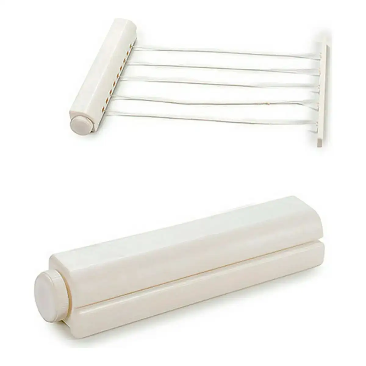 Corde a linge extensible 34 5 x 6 x 6 cm blanc nylon polypropyle ne_5388. Bienvenue chez DIAYTAR COTE D'IVOIRE - Où Chaque Produit a son Âme. Découvrez notre gamme et choisissez des articles qui résonnent avec votre personnalité et vos valeurs.