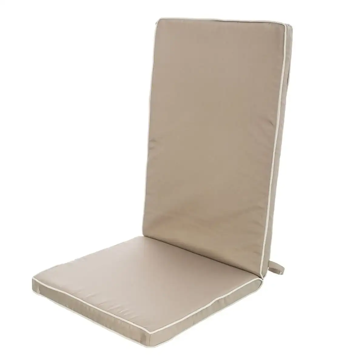 Coussin de chaise 123 x 48 x 4 cm taupe_3289. DIAYTAR COTE D'IVOIRE - Là où Chaque Clic Compte. Parcourez notre boutique en ligne et laissez-vous guider vers des trouvailles uniques qui enrichiront votre quotidien.