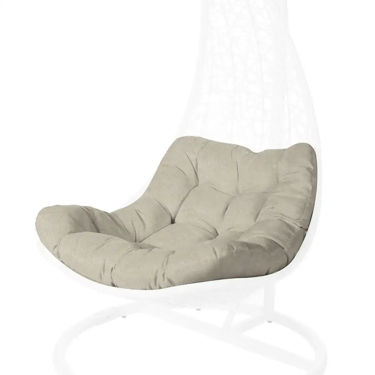 Coussin de chaise niva 100 x 70 x 15 cm beige_1340. DIAYTAR COTE D'IVOIRE - Votre Escale Shopping incontournable. Explorez notre boutique en ligne et dénichez des trésors qui reflètent la richesse culturelle et la modernité du Côte d'Ivoire.
