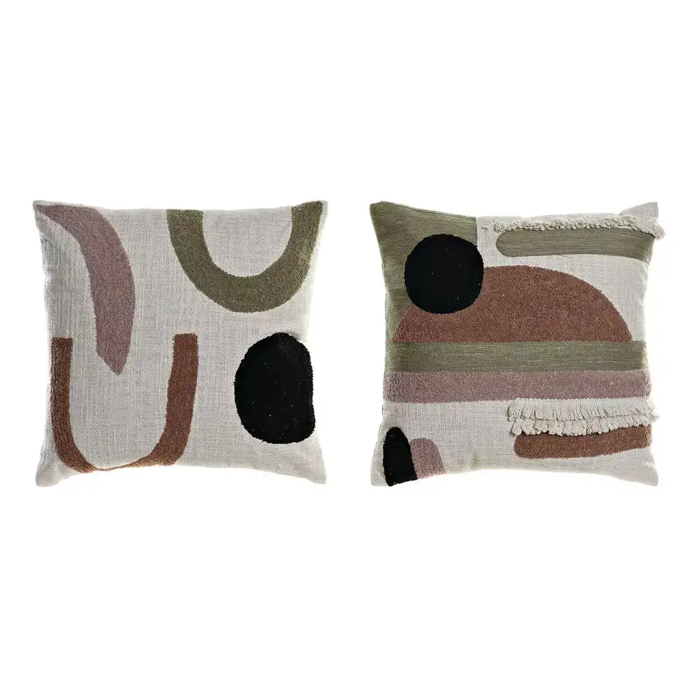 Coussin dkd home decor 45 x 10 x 45 cm blanc multicolore 2 unite s_8864. Bienvenue chez DIAYTAR COTE D'IVOIRE - Où Chaque Achat est un Geste d'Amour. Découvrez notre sélection minutieuse et choisissez des articles qui témoignent de votre passion.
