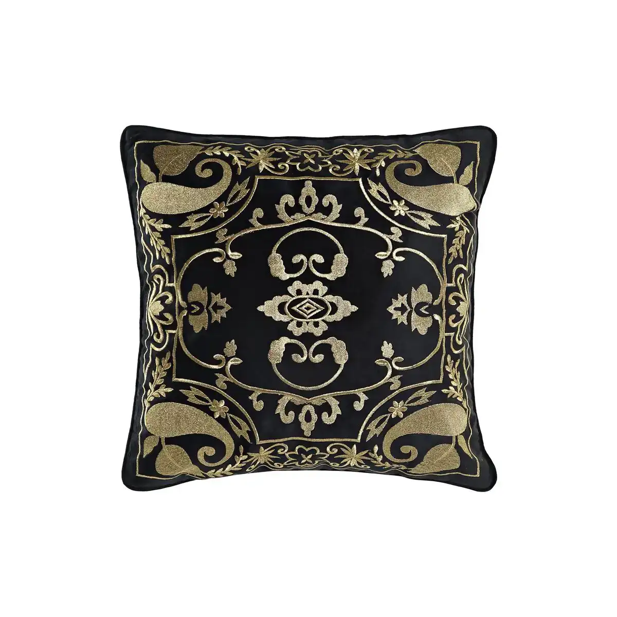 Coussin dkd home decor noir dore 45 x 10 x 45 cm arabe_5044. Bienvenue sur DIAYTAR COTE D'IVOIRE - Où l'Élégance Rencontrer la Tradition. Explorez notre gamme variée et trouvez des articles qui marient le chic moderne au charme ancestral.