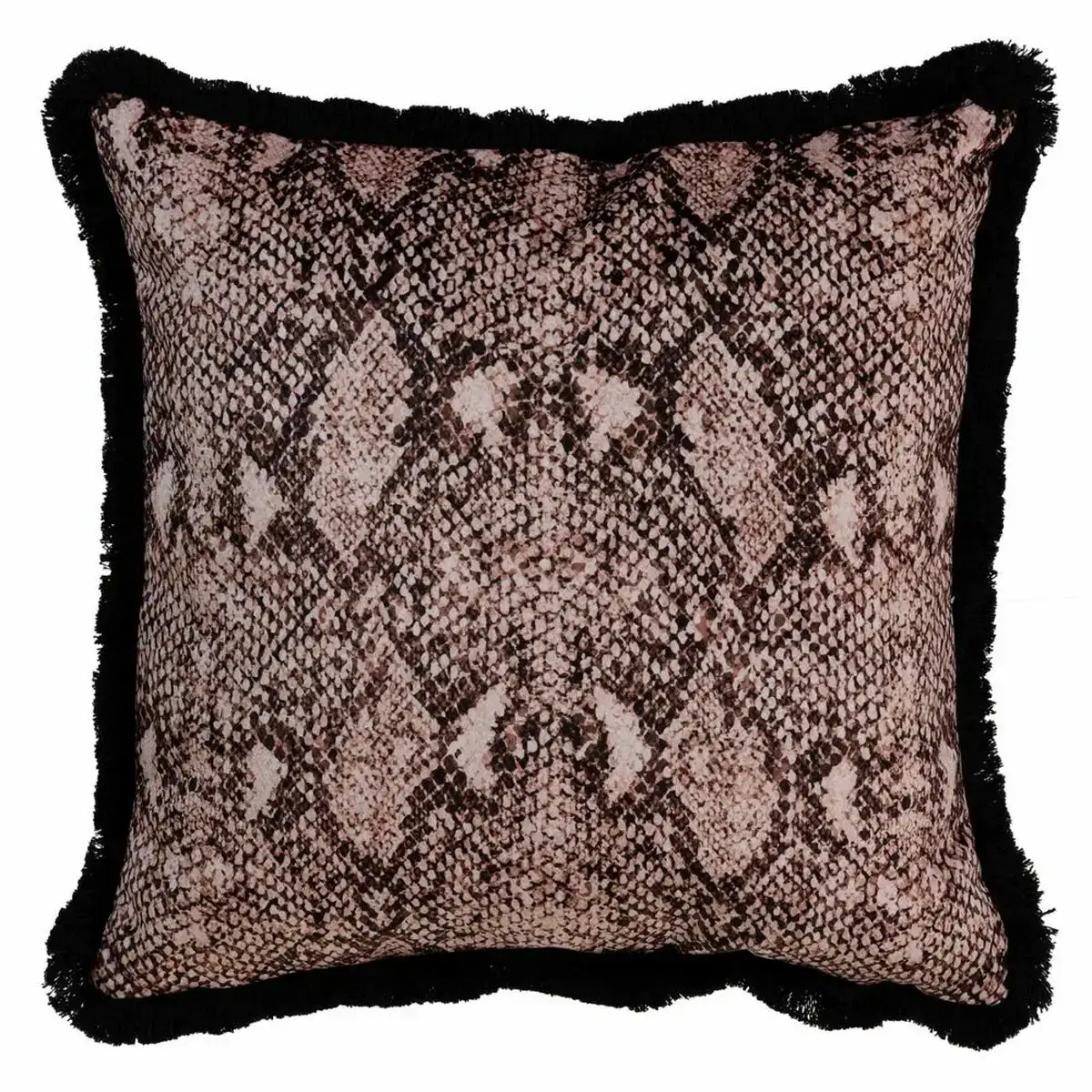 Coussin serpent 45 x 45 cm_3476. Entrez dans l'Univers de DIAYTAR COTE D'IVOIRE - Où l'Élégance et la Variété se Rencontrent. Parcourez notre catalogue pour dénicher des articles qui ajoutent une touche d'élégance à votre vie.