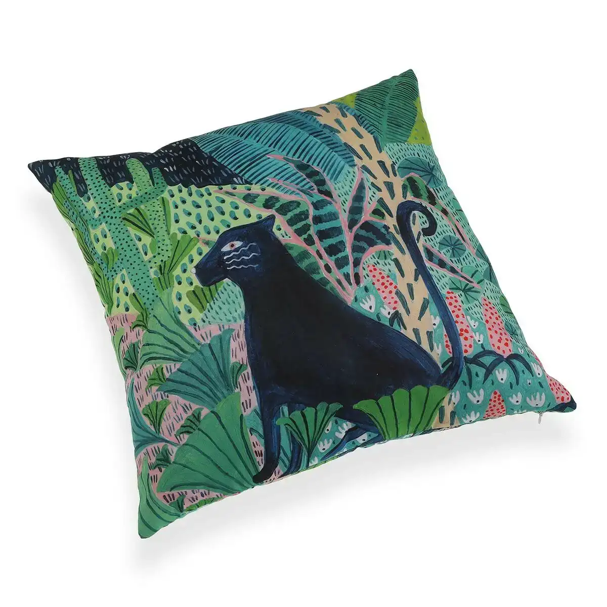 Coussin versa panthe re polyester 45 x 45 cm_5465. DIAYTAR COTE D'IVOIRE - Là où Chaque Produit Évoque une Émotion. Parcourez notre catalogue et choisissez des articles qui vous touchent et qui enrichissent votre expérience.