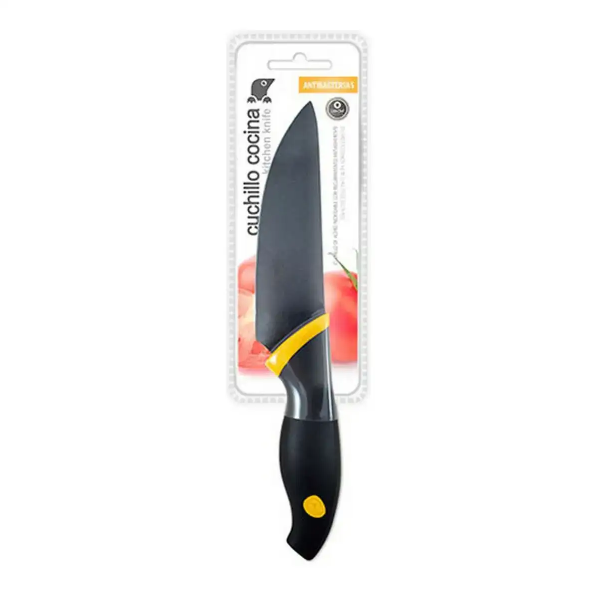Couteau de cuisine 12 cm jaune_7783. DIAYTAR COTE D'IVOIRE - Votre Source de Trésors Culturels. Naviguez à travers notre catalogue et trouvez des articles qui mettent en avant la richesse de la culture sénégalaise.
