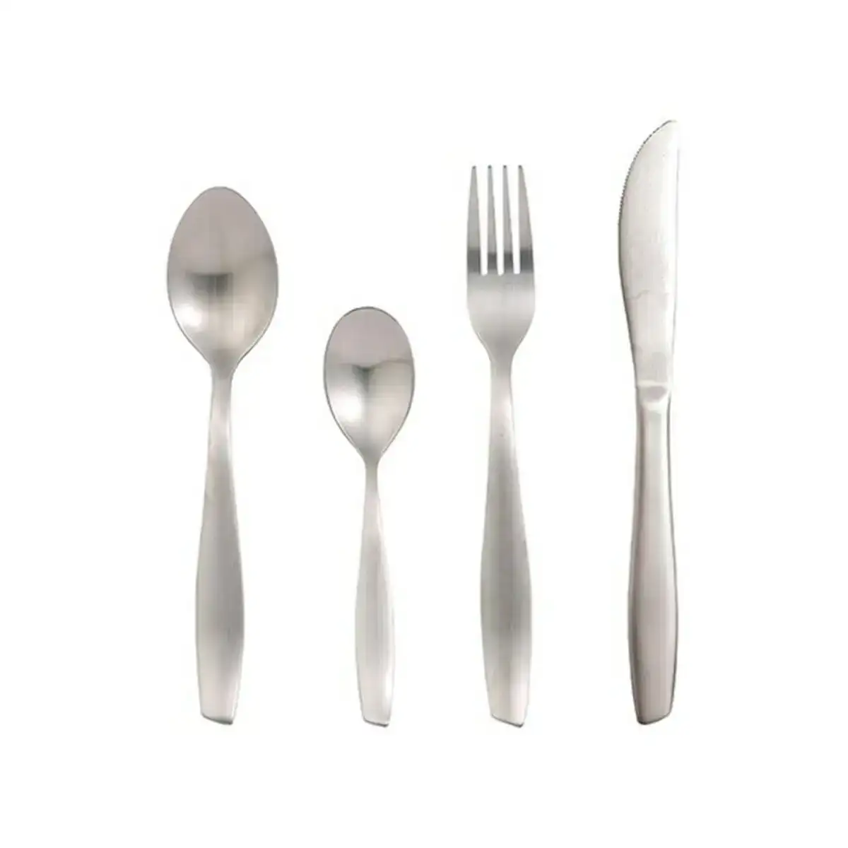 Couverts renberg tebas acier inoxydable argent 24 pcs_6307. DIAYTAR COTE D'IVOIRE - Votre Escapade Shopping Virtuelle. Explorez notre boutique en ligne et dénichez des trésors qui évoquent la culture et le savoir-faire sénégalais, un clic à la fois.