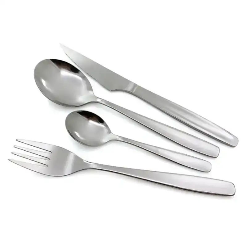 Couverts scola metal steel acier inoxydable 24 pcs_8754. DIAYTAR COTE D'IVOIRE - Où la Qualité est Notre Engagement. Explorez notre boutique en ligne pour découvrir des produits conçus pour vous apporter satisfaction et plaisir.