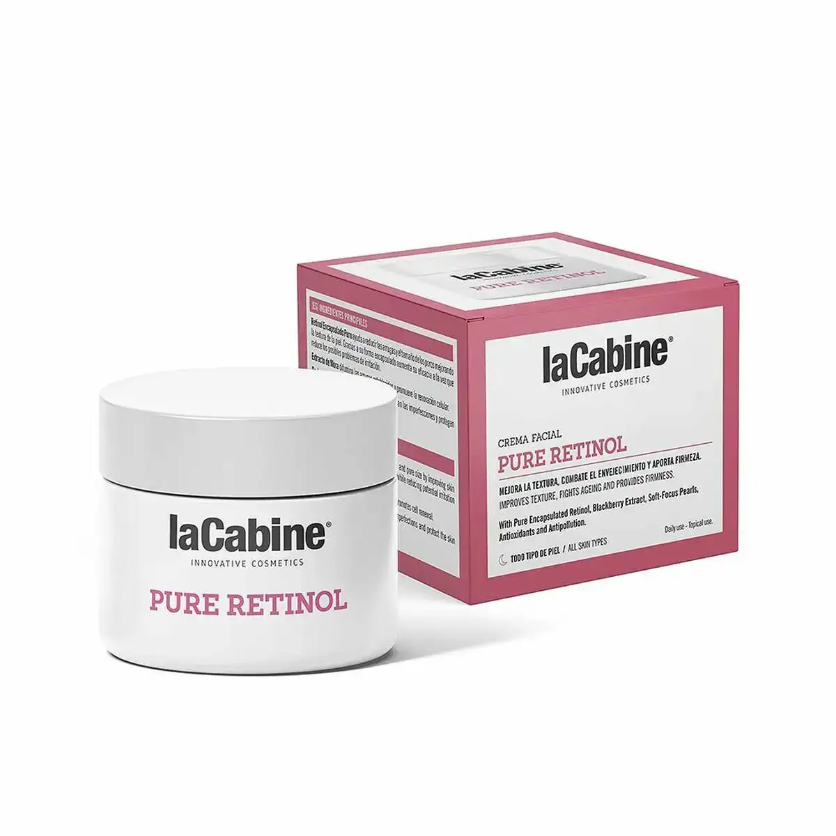 Creme anti age lacabine pure retinol anti imperfections 50 ml_4138. Bienvenue sur DIAYTAR COTE D'IVOIRE - Où Choisir est un Voyage Passionnant. Plongez dans notre catalogue et trouvez des produits qui révèlent la diversité et la beauté du Côte d'Ivoire.