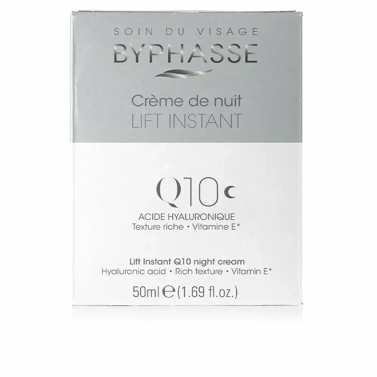 Creme de nuit byphasse lift instant raffermissant q10 50 ml_2476. DIAYTAR COTE D'IVOIRE - Votre Destination Shopping de Choix. Explorez notre boutique en ligne et découvrez des trésors qui reflètent votre style et votre passion pour l'authenticité.