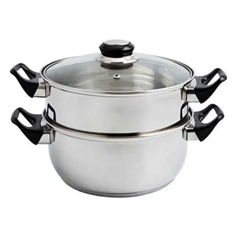 Cuiseur vapeur avec pan quid gastro fresh_7199. Bienvenue chez DIAYTAR COTE D'IVOIRE - Où Chaque Objet a sa Propre Histoire. Découvrez notre sélection soigneusement choisie et choisissez des produits qui racontent le patrimoine sénégalais.