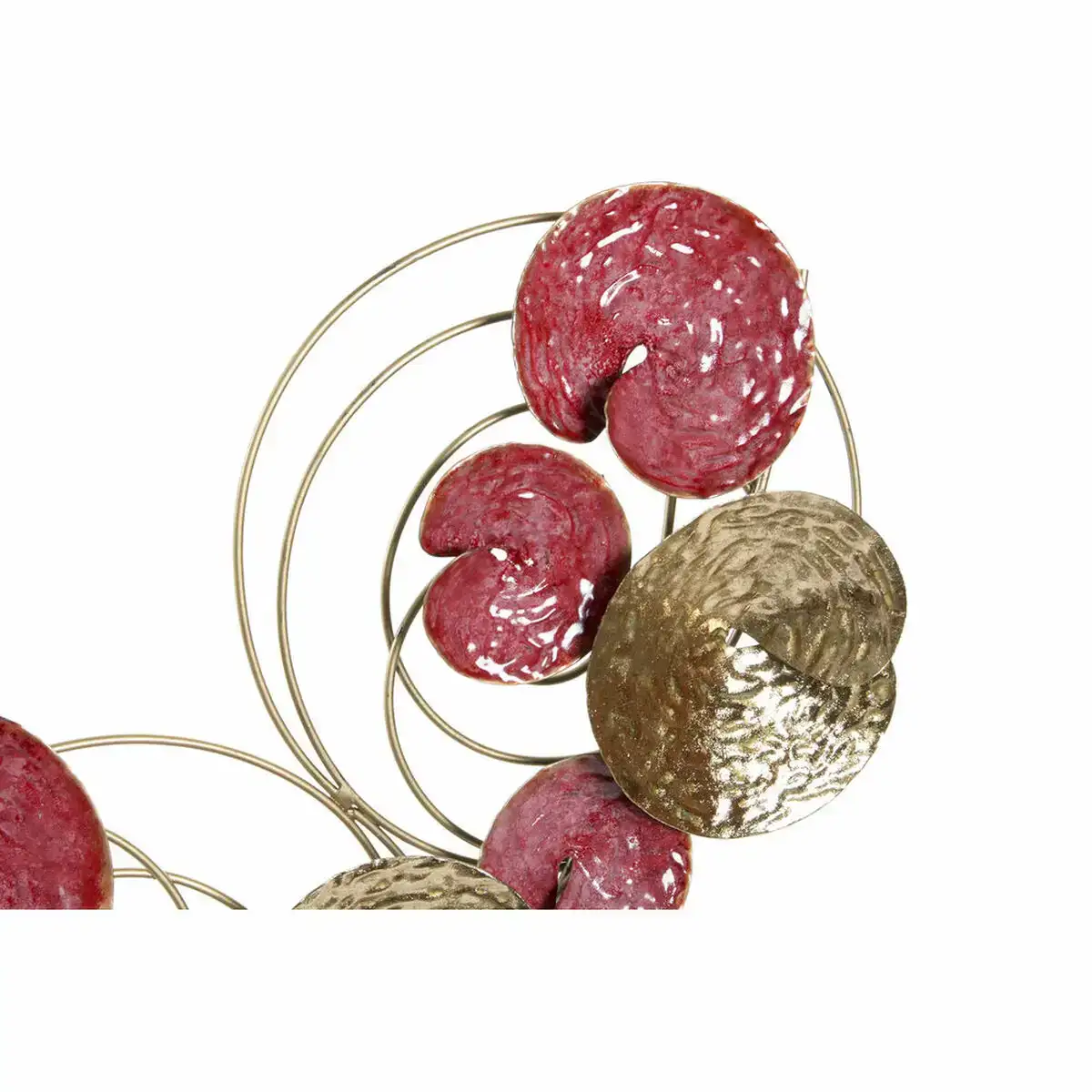 De coration murale dkd home decor me tal cercles 90 x 7 x 43 cm_2011. DIAYTAR COTE D'IVOIRE - Où Choisir est un Voyage Cultuel. Explorez notre boutique en ligne et découvrez des produits qui célèbrent la richesse et la diversité culturelle du Côte d'Ivoire.