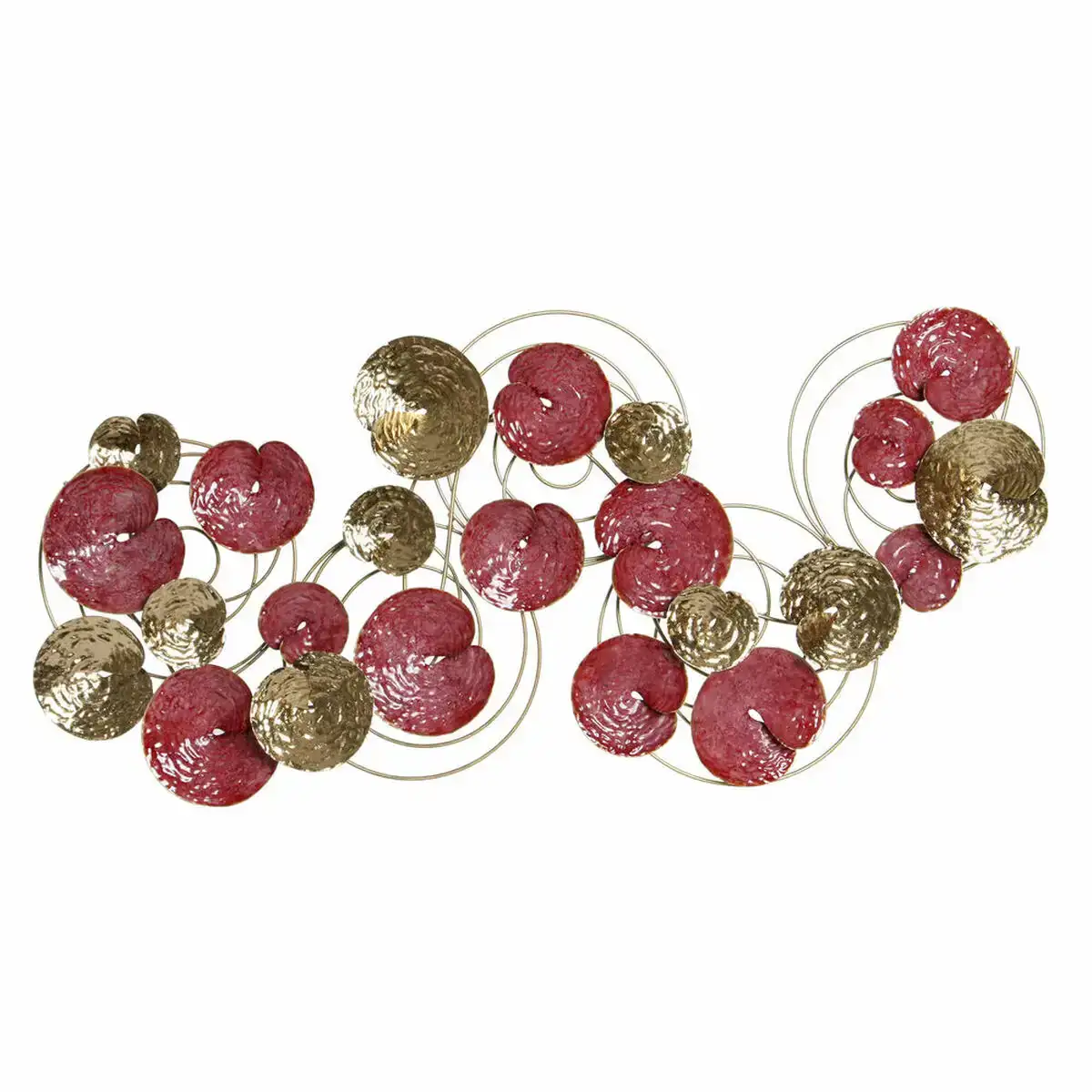 De coration murale dkd home decor me tal cercles 90 x 7 x 43 cm_7586. Bienvenue chez DIAYTAR COTE D'IVOIRE - Où Chaque Produit a son Âme. Découvrez notre gamme et choisissez des articles qui résonnent avec votre personnalité et vos valeurs.