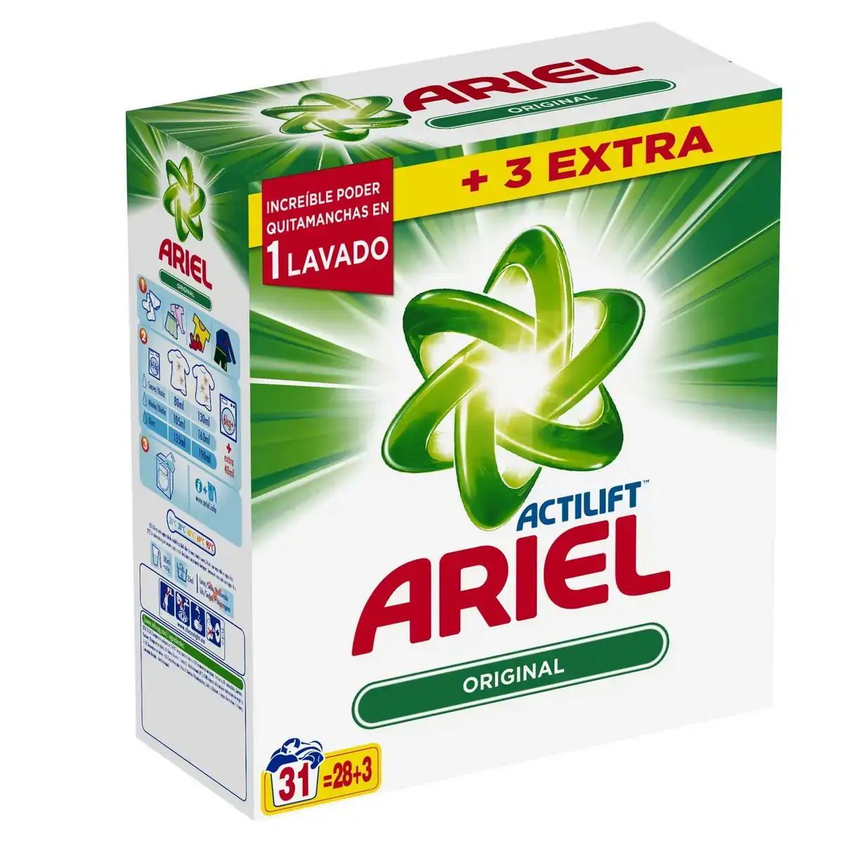 De tergent ariel actilift original 2015 g poudre 31 lavages_3546. Découvrez DIAYTAR COTE D'IVOIRE - Là où le Choix Rencontre la Qualité. Parcourez notre gamme diversifiée et choisissez parmi des produits conçus pour exceller dans tous les aspects de votre vie.