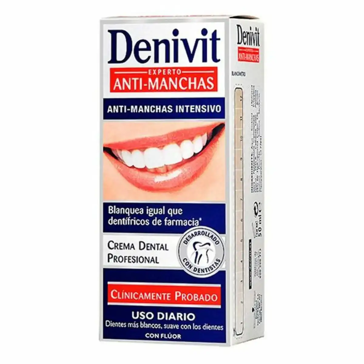 Dentifrice anti taches denivit 50 ml 50 ml_3241. DIAYTAR COTE D'IVOIRE - Votre Passage vers la Découverte. Explorez notre boutique en ligne pour trouver des trésors qui vous attendent, du traditionnel à l'avant-garde.