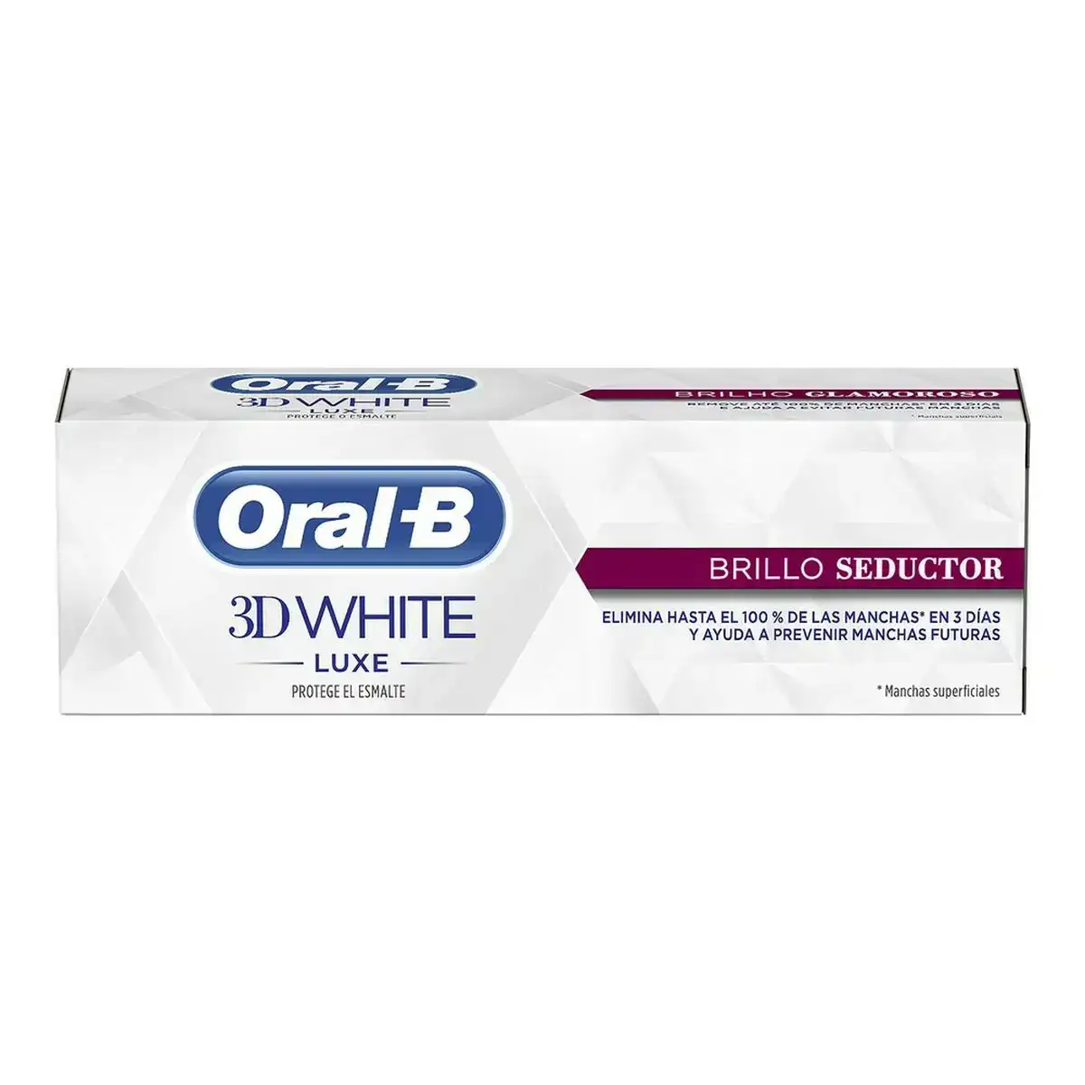 Dentifrice blanchissant oral b 3d white luxe 75 ml_7772. DIAYTAR COTE D'IVOIRE - L'Art de Choisir, l'Art de Vivre. Parcourez notre boutique en ligne et découvrez des produits qui transforment chaque choix en une expérience enrichissante.