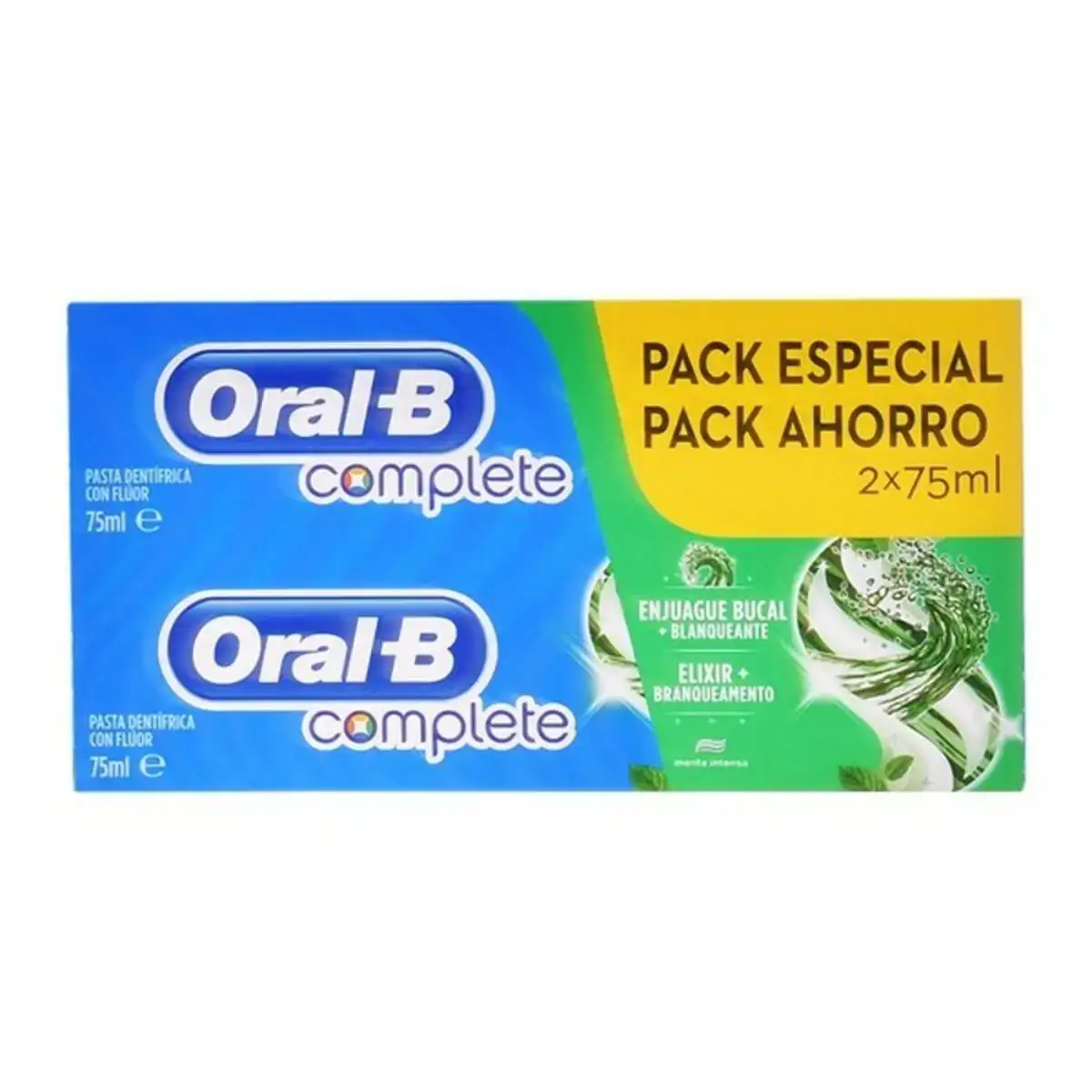 Dentifrice complete oral b 2 uds_6233. DIAYTAR COTE D'IVOIRE - Là où l'Élégance Devient un Mode de Vie. Naviguez à travers notre gamme et choisissez des produits qui apportent une touche raffinée à votre quotidien.