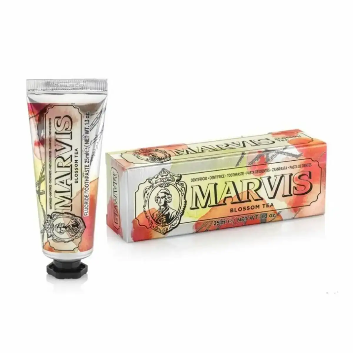Dentifrice fluore marvis blossom tea 25 ml_3373. DIAYTAR COTE D'IVOIRE - Votre Plateforme pour un Shopping Inspiré. Explorez nos offres variées et découvrez des articles qui stimulent votre créativité et embellissent votre vie.