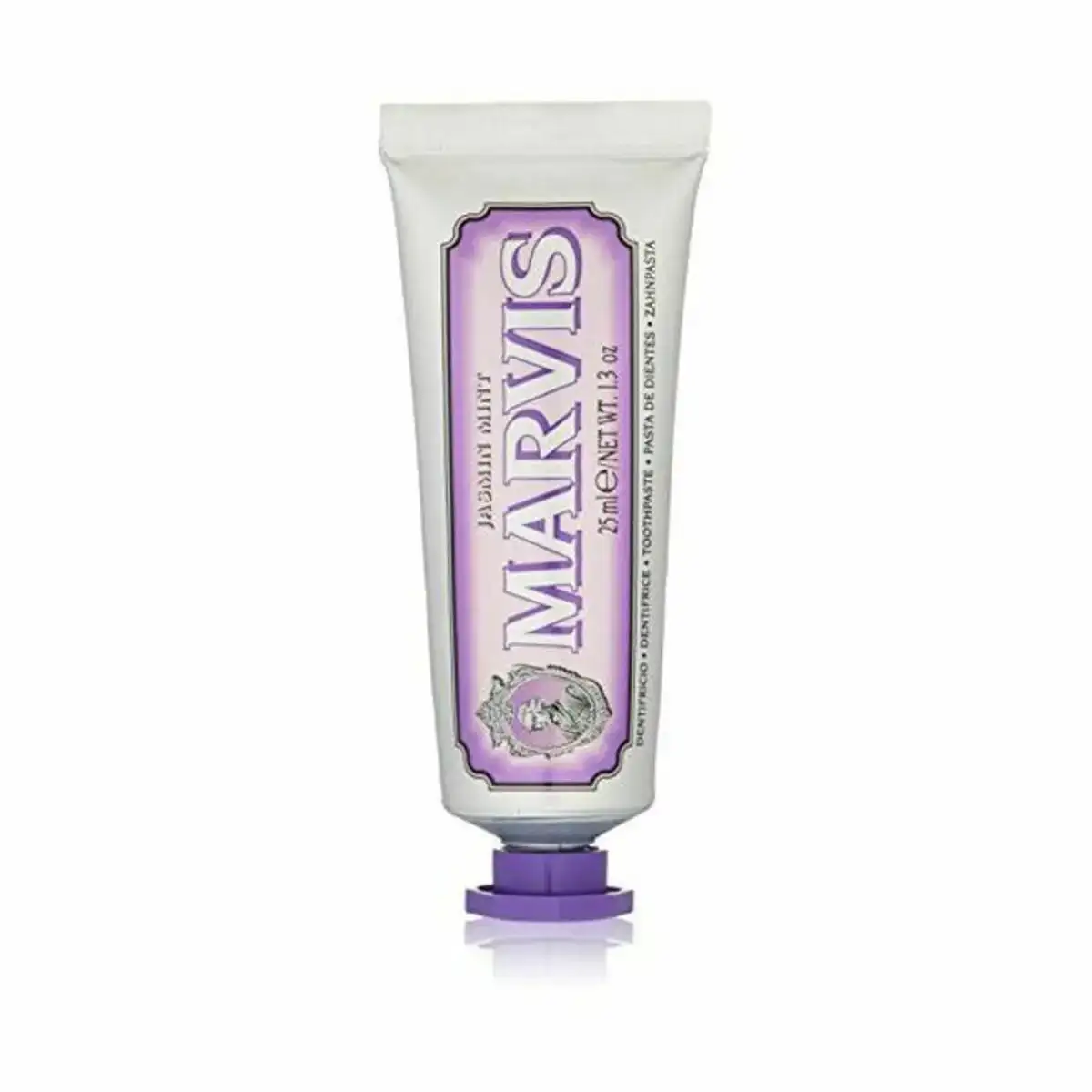Dentifrice jasmin menthe marvis 25 ml_9748. Bienvenue chez DIAYTAR COTE D'IVOIRE - Où Chaque Produit a son Histoire. Découvrez notre sélection unique et trouvez des articles qui racontent la richesse culturelle et artistique du Côte d'Ivoire.