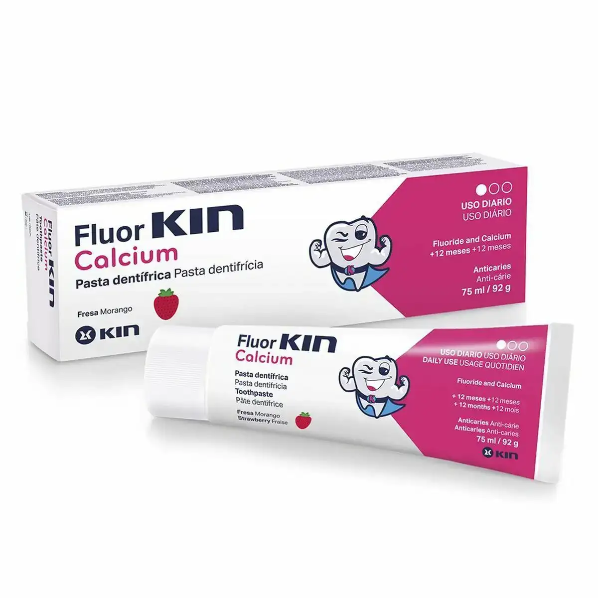 Dentifrice kin fluorkin calcium 75 ml_2928. DIAYTAR COTE D'IVOIRE - L'Écrin de Vos Désirs Shopping. Parcourez notre boutique en ligne et explorez des produits minutieusement choisis pour répondre à vos envies les plus exigeantes.