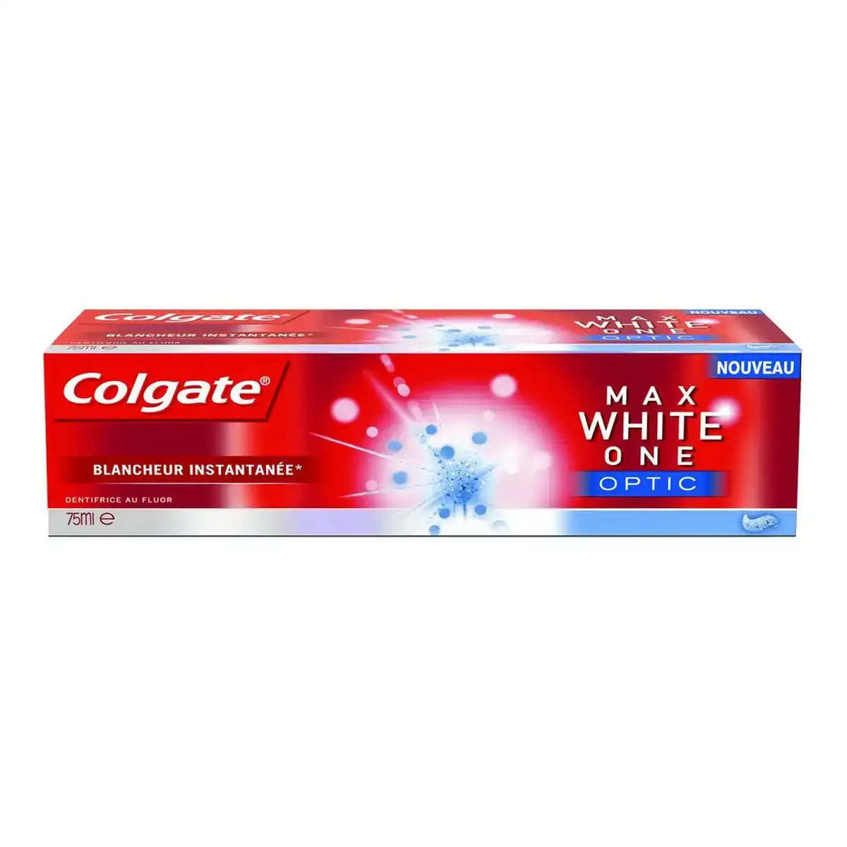 Dentifrice max white one colgate 75 ml_9109. DIAYTAR COTE D'IVOIRE - Votre Source d'Inspiration Shopping. Parcourez nos rayons et trouvez des articles qui vous inspirent, que ce soit pour votre style, votre maison ou votre vie quotidienne.