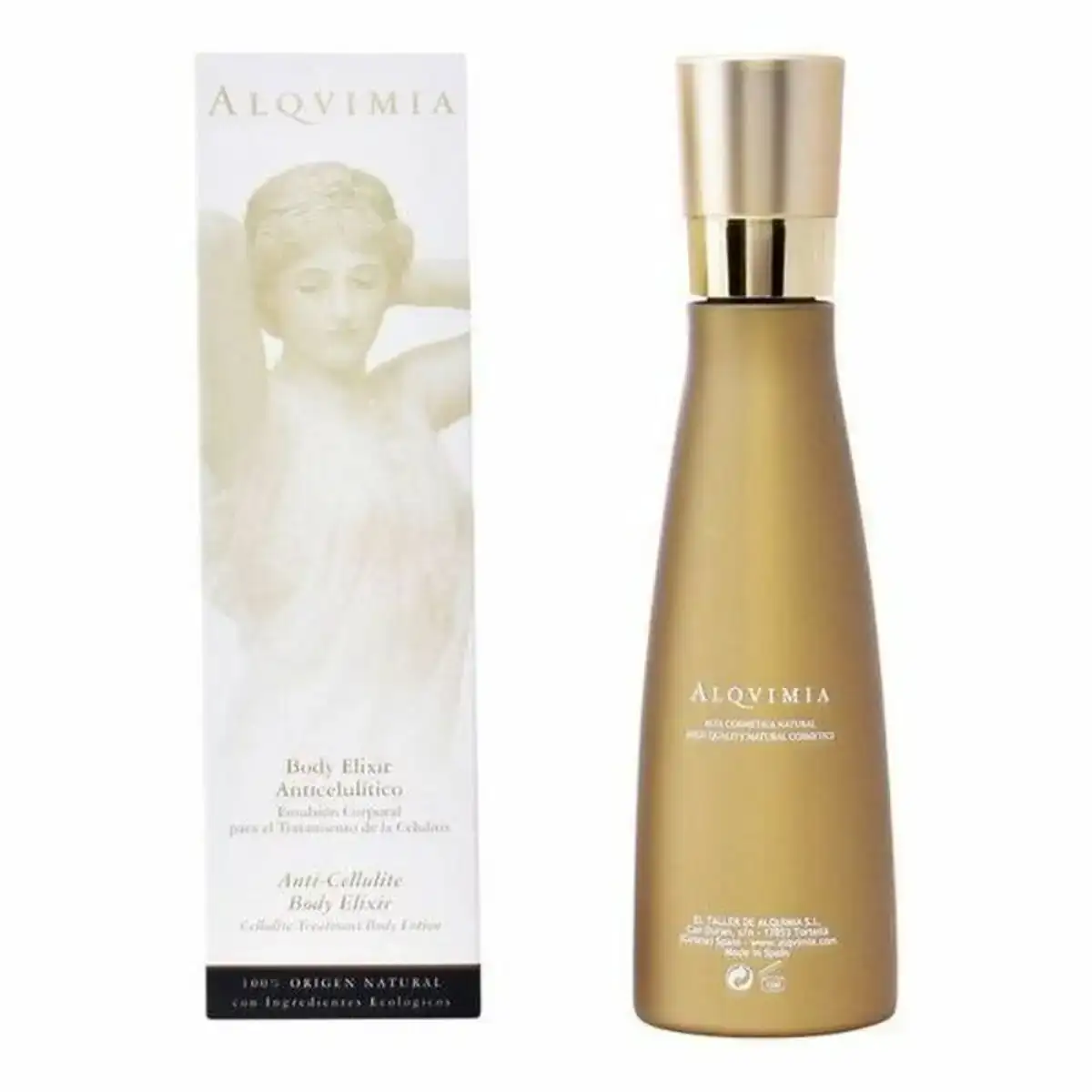 Elixir corps anti cellulite alqvimia 200 ml_4680. DIAYTAR COTE D'IVOIRE - Où Choisir est un Plaisir Responsable. Explorez notre boutique en ligne et adoptez des produits qui reflètent notre engagement envers la durabilité.
