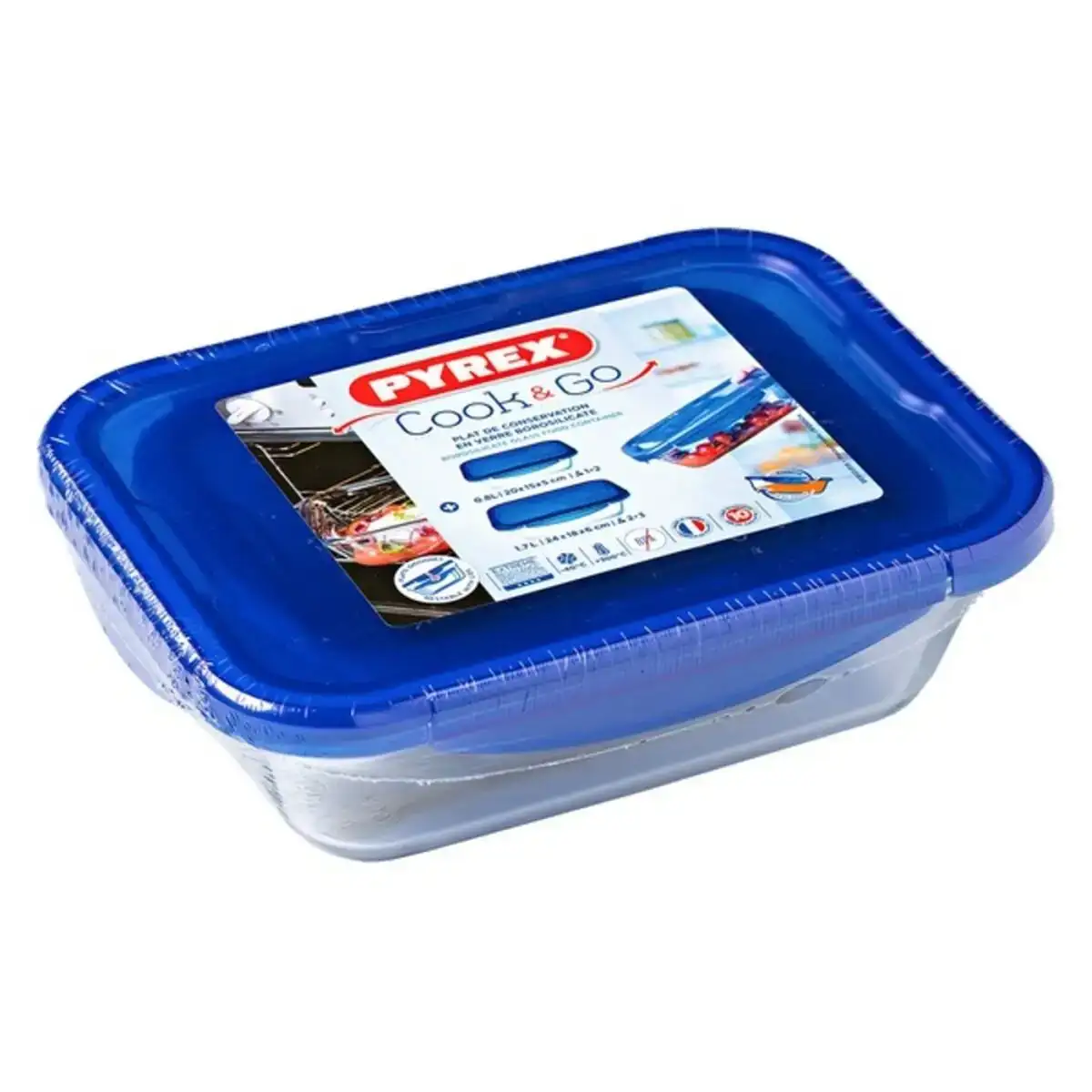 Ensemble de boi tes a lunch pyrex cook go 2 pcs verre borosilicate transparent_2544. DIAYTAR COTE D'IVOIRE - Votre Destination Shopping Exquise. Explorez notre boutique en ligne et découvrez des trésors qui ajoutent une touche de sophistication à votre style et à votre espace.