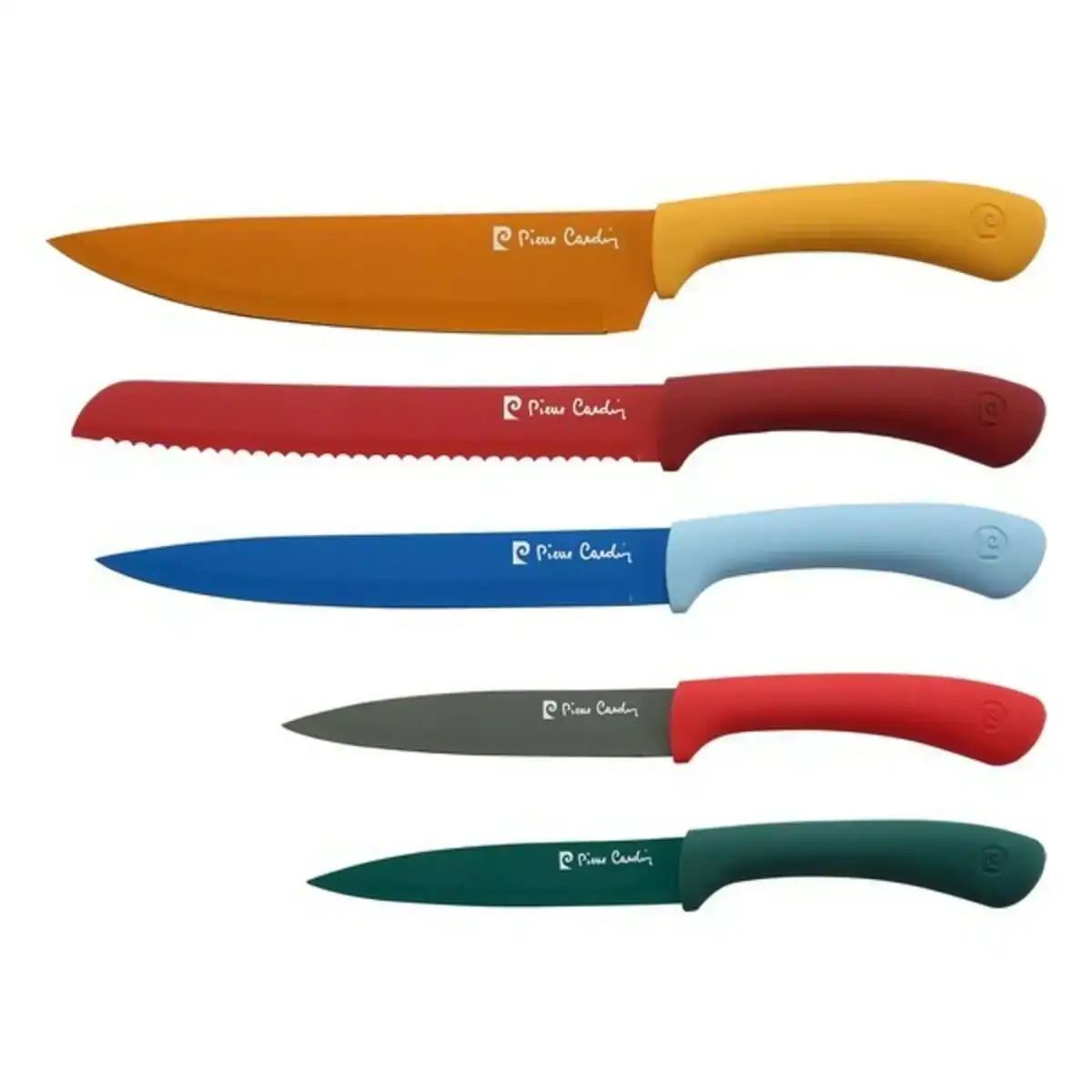 Ensemble de couteaux pierre cardin acier inoxydable 5 pcs_1152. Entrez dans l'Univers de DIAYTAR COTE D'IVOIRE - Où Choisir est un Voyage. Explorez notre gamme diversifiée et trouvez des articles qui répondent à tous vos besoins et envies.