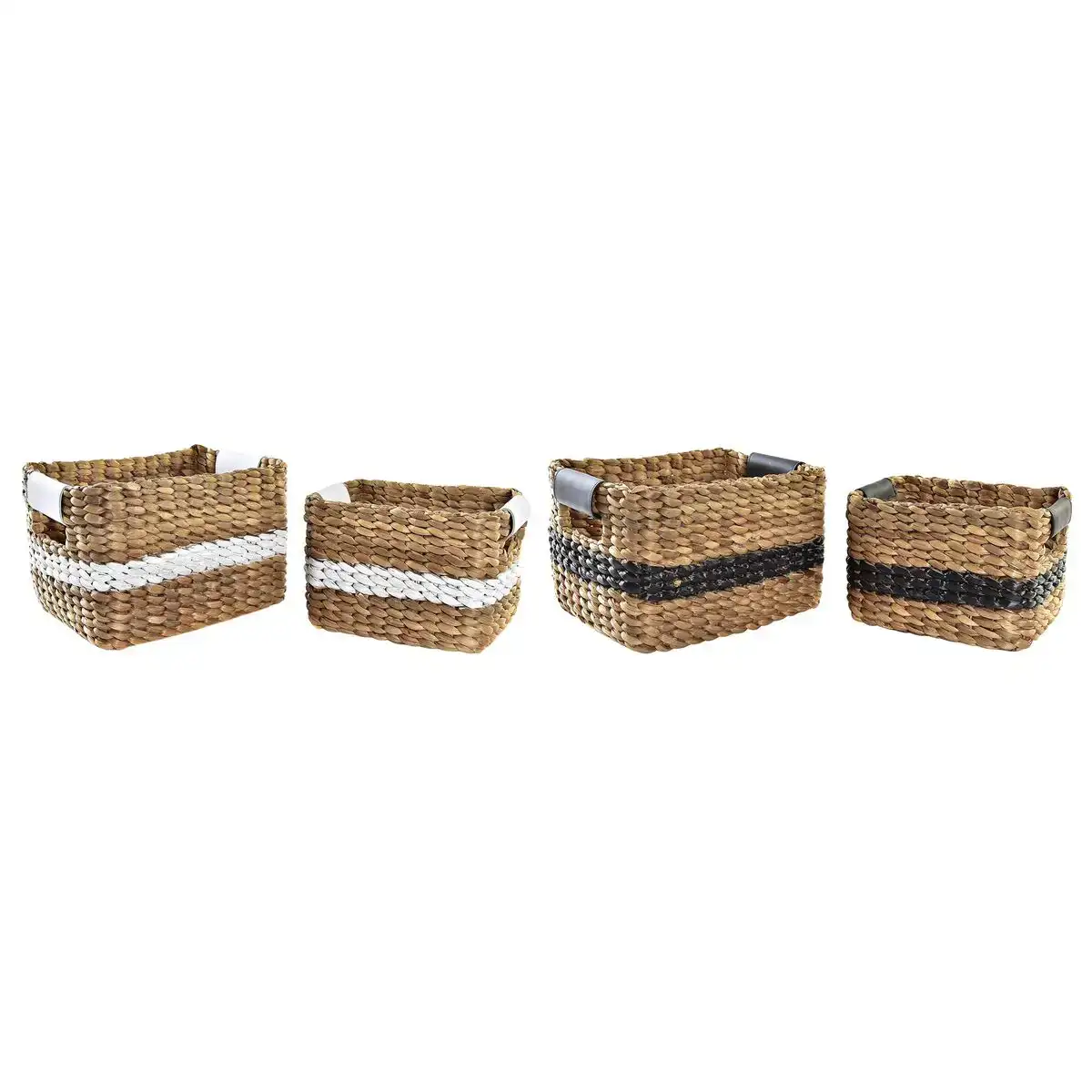 Ensemble de paniers dkd home decor 32 x 25 x 20 cm polyure thane fibre naturelle 2 unite s_9968. DIAYTAR COTE D'IVOIRE - Où Choisir Devient une Expression de Soi. Découvrez notre boutique en ligne et trouvez des articles qui révèlent votre personnalité et votre style.