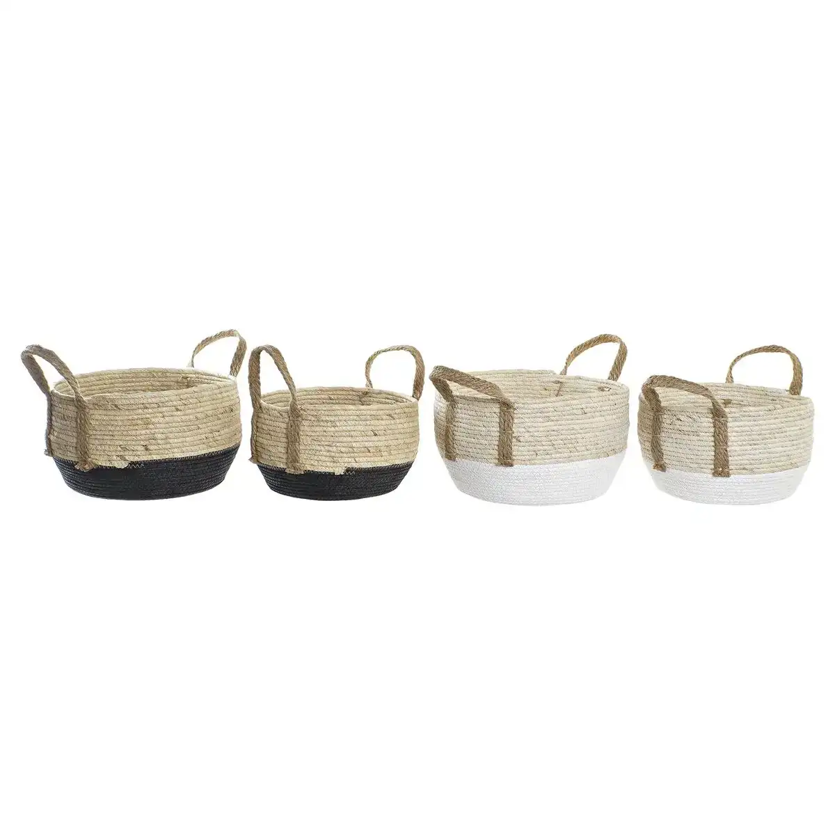 Ensemble de paniers dkd home decor 33 x 33 x 20 cm fibre naturelle 2 unite s_3420. Bienvenue chez DIAYTAR COTE D'IVOIRE - Où le Shopping Rencontre la Qualité. Explorez notre sélection soigneusement conçue et trouvez des produits qui définissent le luxe abordable.