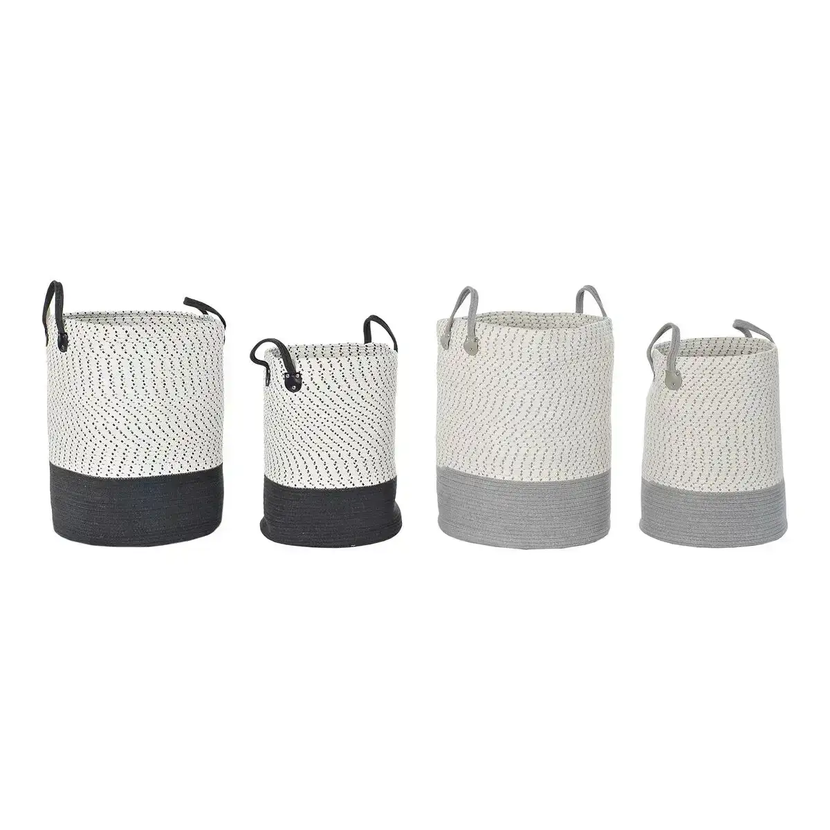 Ensemble de paniers dkd home decor 40 x 40 x 52 cm 2 unite s_9481. DIAYTAR COTE D'IVOIRE - Où Choisir Devient une Découverte. Explorez notre boutique en ligne et trouvez des articles qui vous surprennent et vous ravissent à chaque clic.
