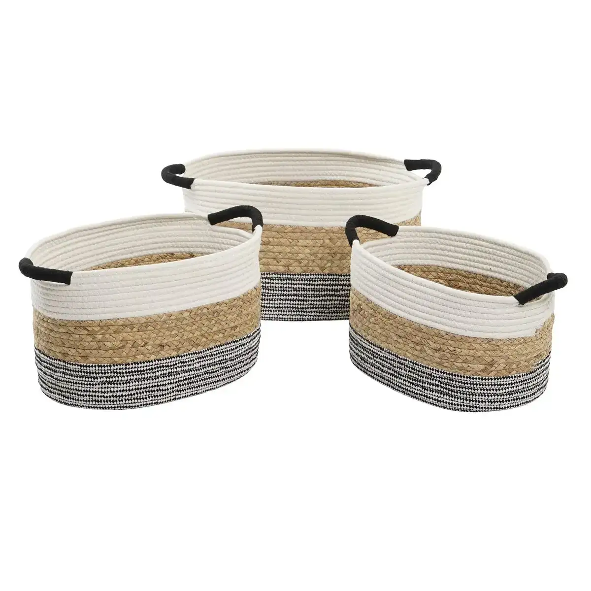 Ensemble de paniers dkd home decor beige coton fibre naturelle 42 x 32 x 24 cm 3 pie ces_1252. Entrez dans l'Univers de DIAYTAR COTE D'IVOIRE - Où Chaque Produit a une Signification. Explorez notre gamme diversifiée et découvrez des articles qui résonnent avec votre vie.