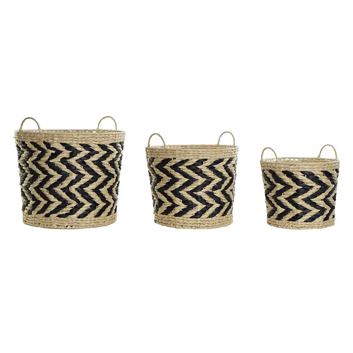 Ensemble de paniers dkd home decor fiber 40 x 40 x 35 cm_5628. DIAYTAR COTE D'IVOIRE - Votre Destination pour un Shopping Unique. Parcourez notre catalogue et trouvez des articles qui vous inspirent et vous édifient.
